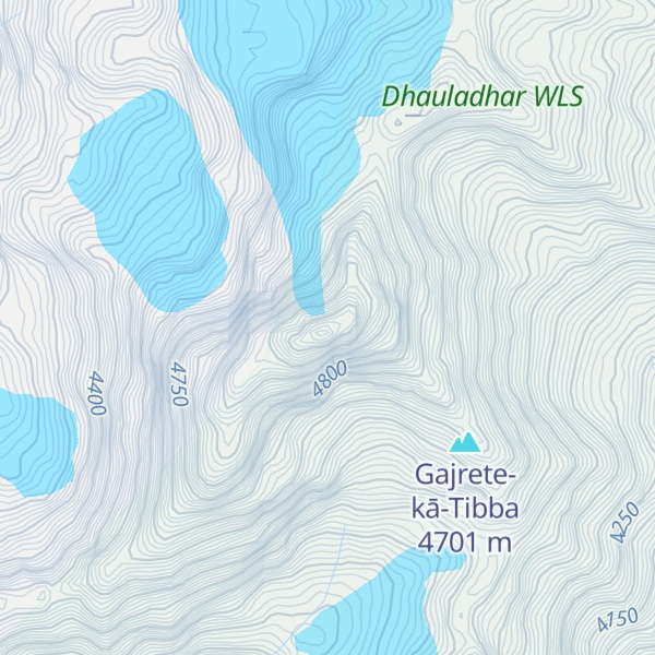 Map of Thamsar
