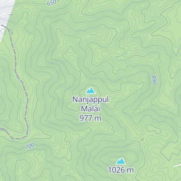 Map of Nanjappul Malai