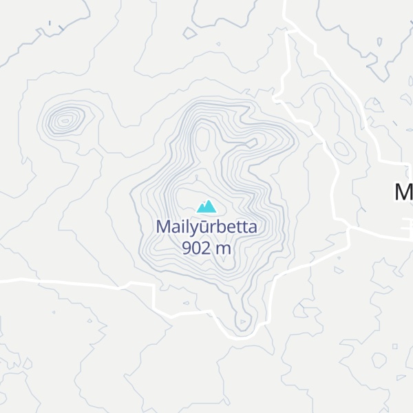 Map of Mailyūrbetta