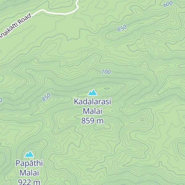 Map of Kadalarasi Malai