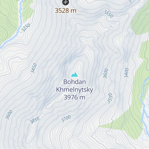 Map of Bohdan Khmelnytsky