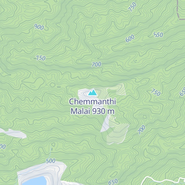 Map of Chemmanthi Malai
