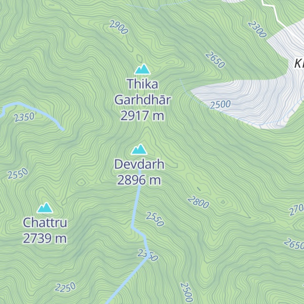 Map of Devdarh Forest Rest House