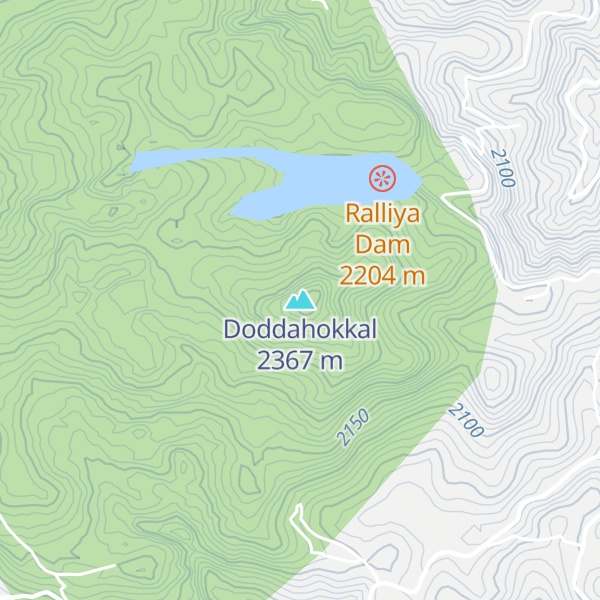 Map of Doddahokkal