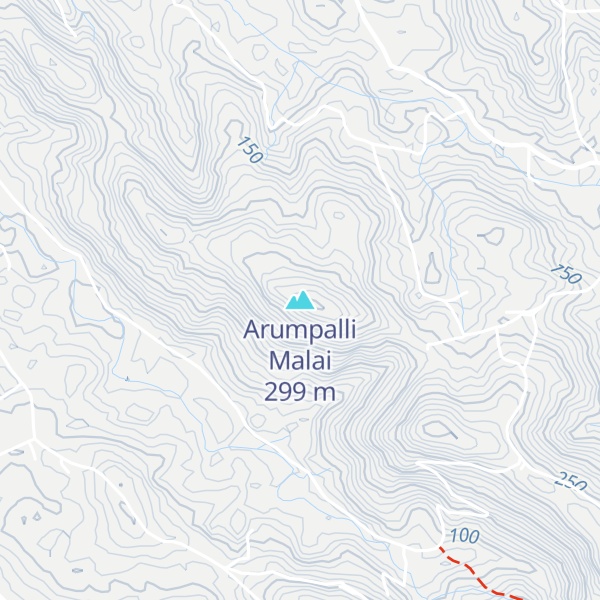 Map of Arumpalli Malai