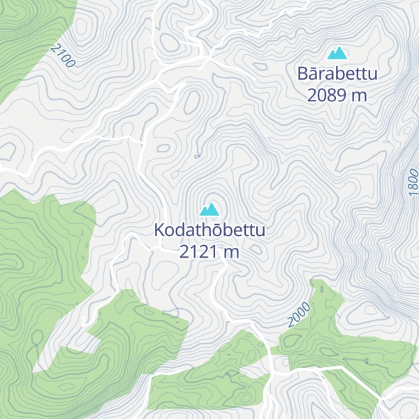 Map of Kodathōbettu