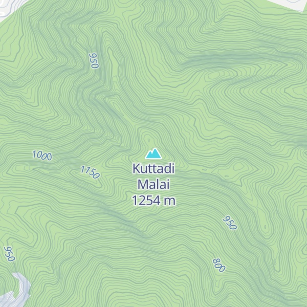 Map of Kuttadi Malai