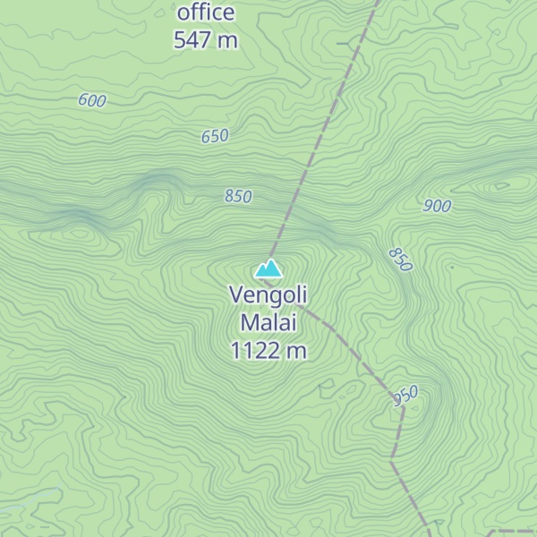Map of Vengoli Malai