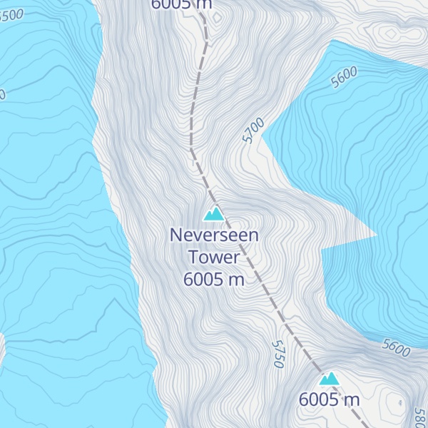 Map of Neverseen Tower