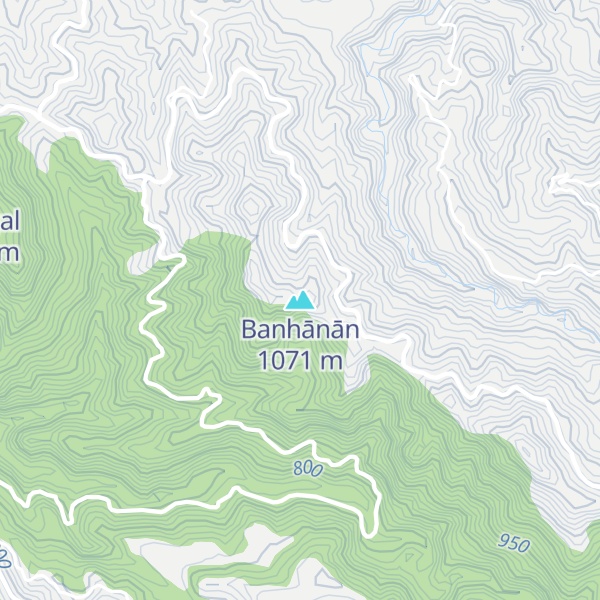 Map of Banhānān