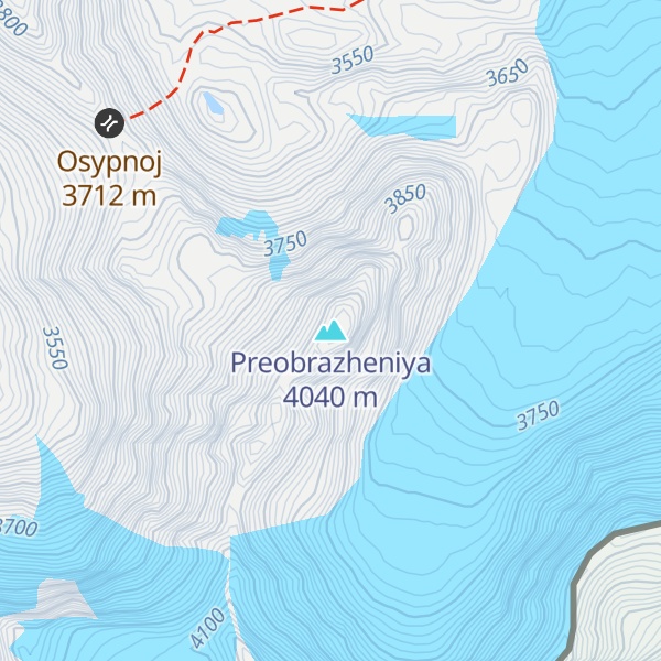 Map of Preobrazheniya