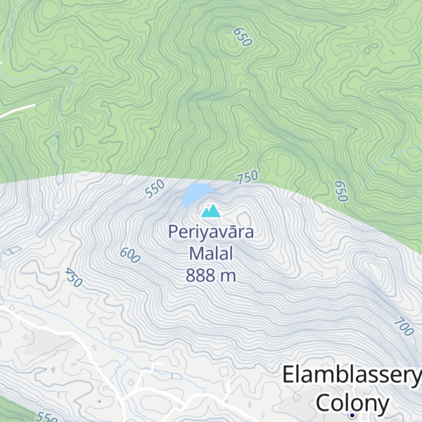 Map of Periyavāra Malal