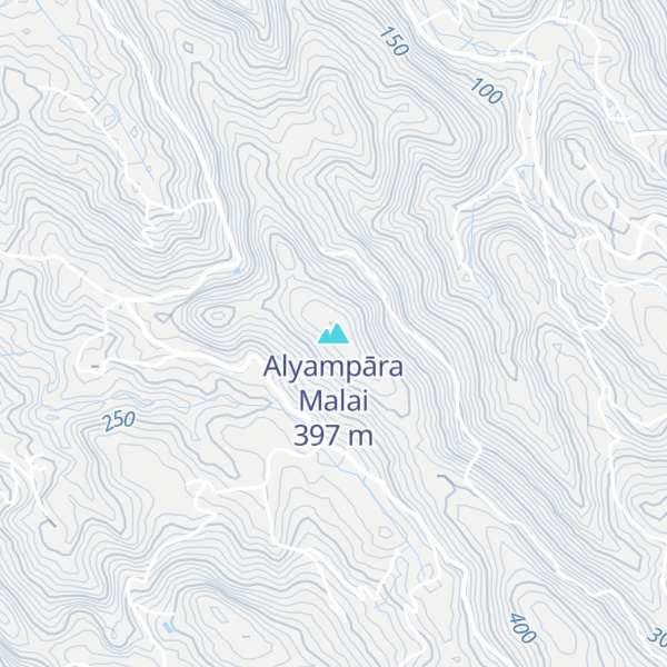 Map of Alyampāra Malai