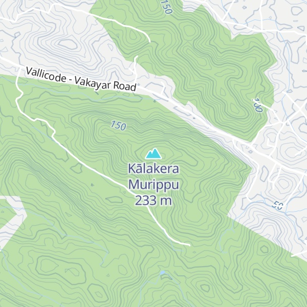 Map of Kālakera Murippu