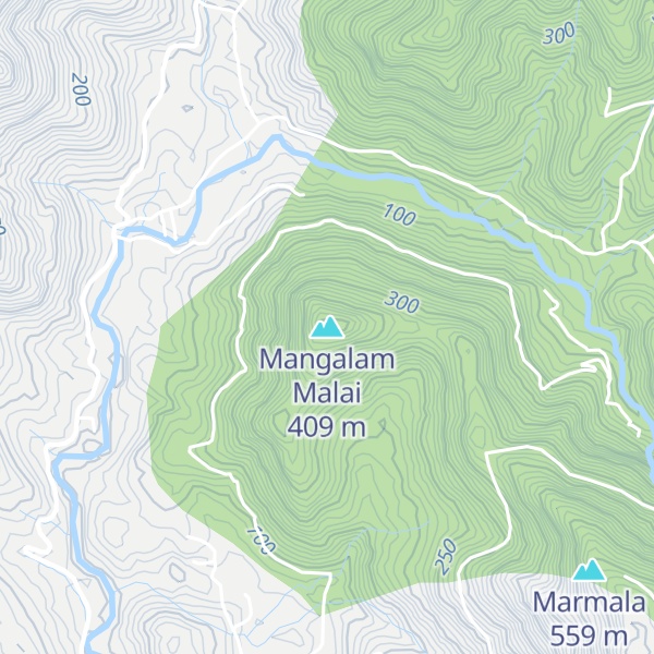 Map of Mangalam Malai