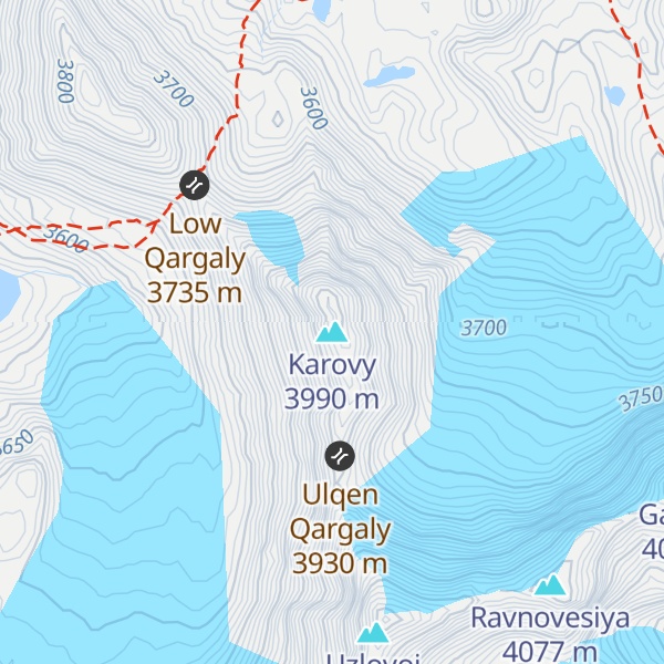 Map of Karovy