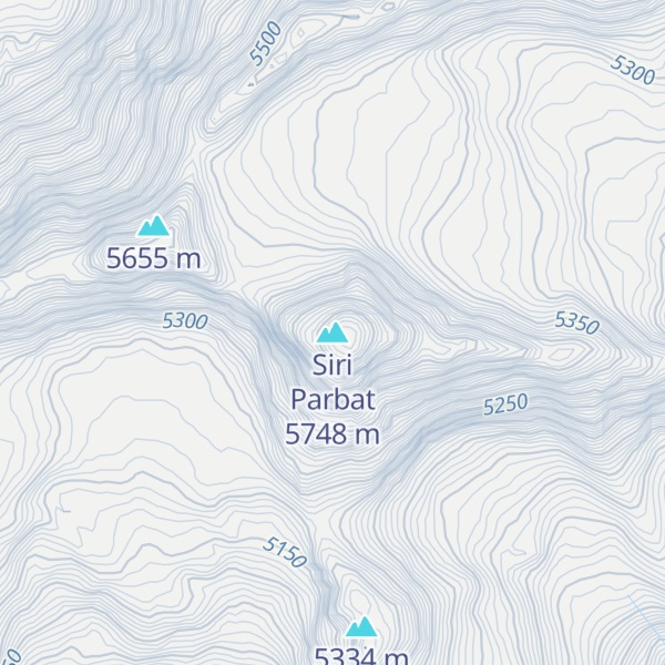 Map of Siri Parbat