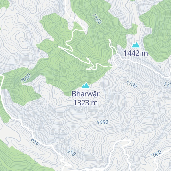 Map of Bharwār