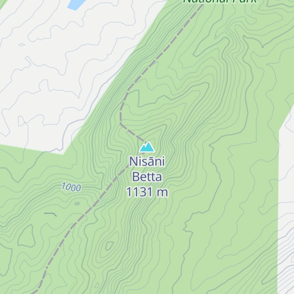 Map of Nisāni Betta