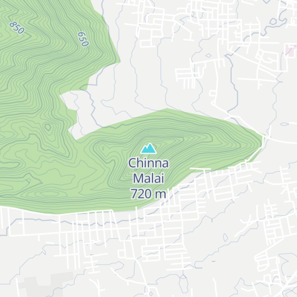 Map of Chinna Malai