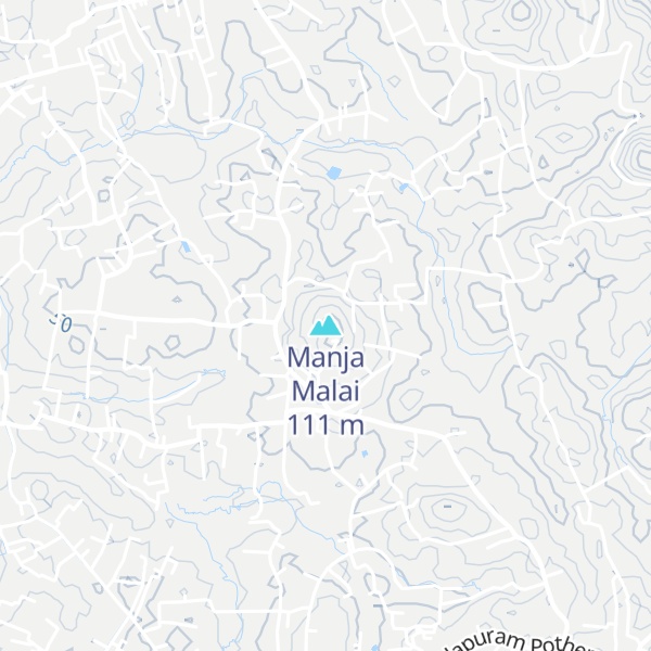 Map of Manja Malai