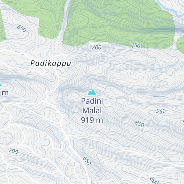 Map of Padini Malal
