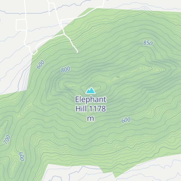 Map of Elephant Hill