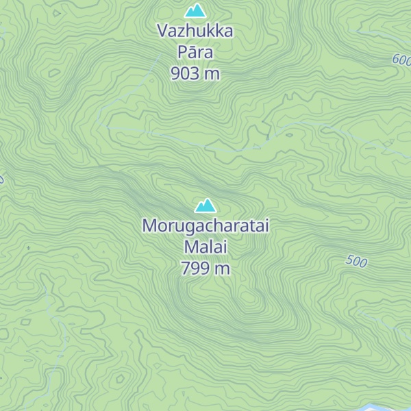 Map of Morugacharatai Malai