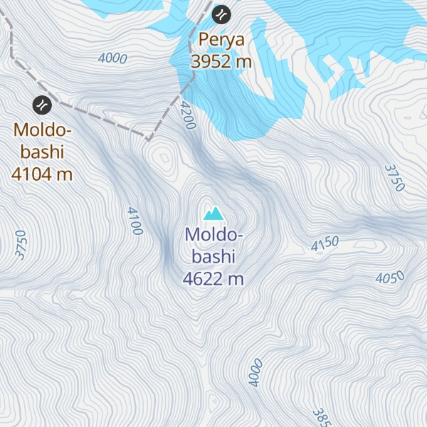 Map of Moldo-bashi