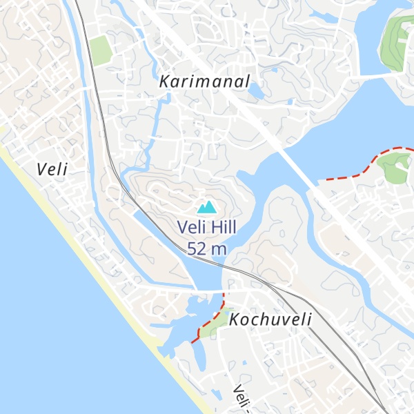 Map of Veli Hill