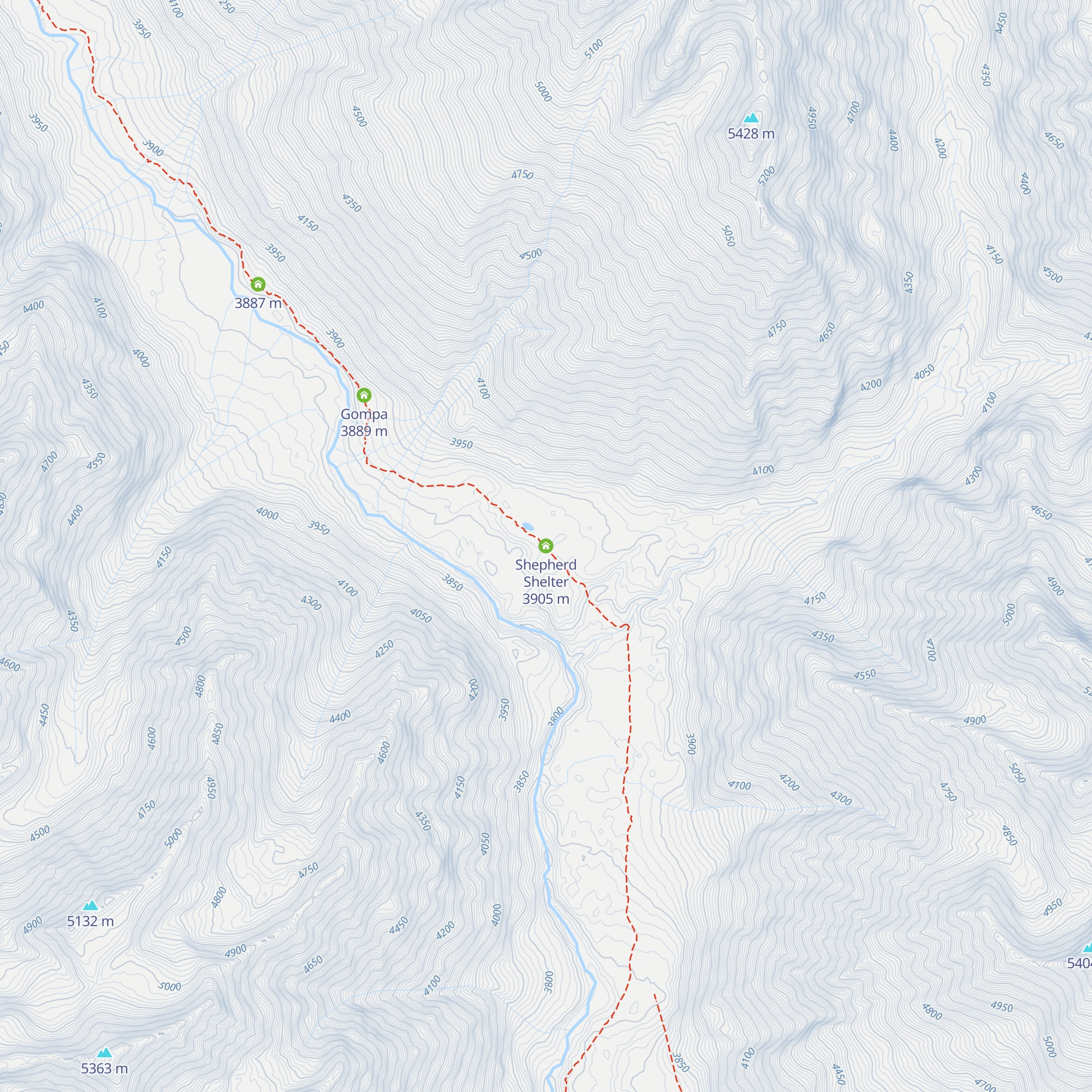 Shepherd Shelter map