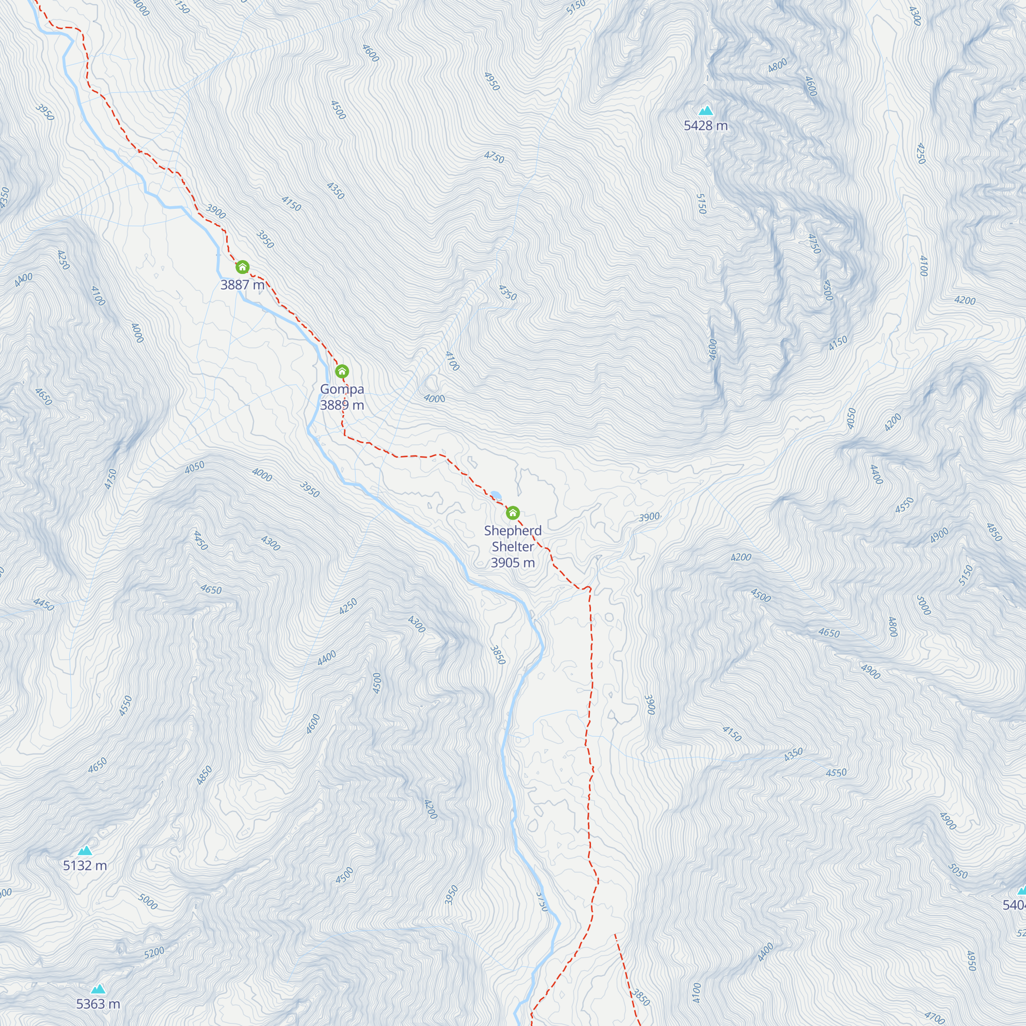 Shepherd Shelter map