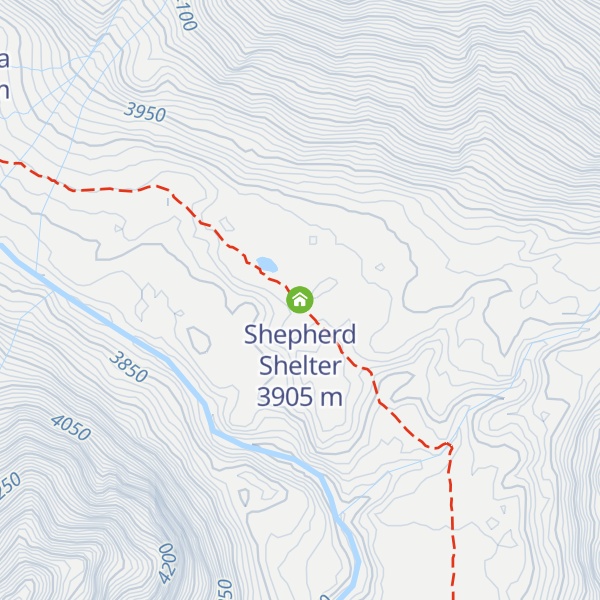 Map of Shepherd Shelter