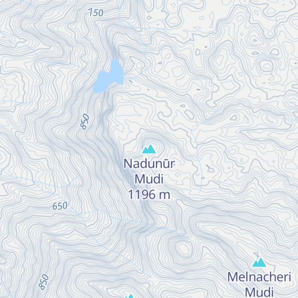 Map of Nadunūr Mudi