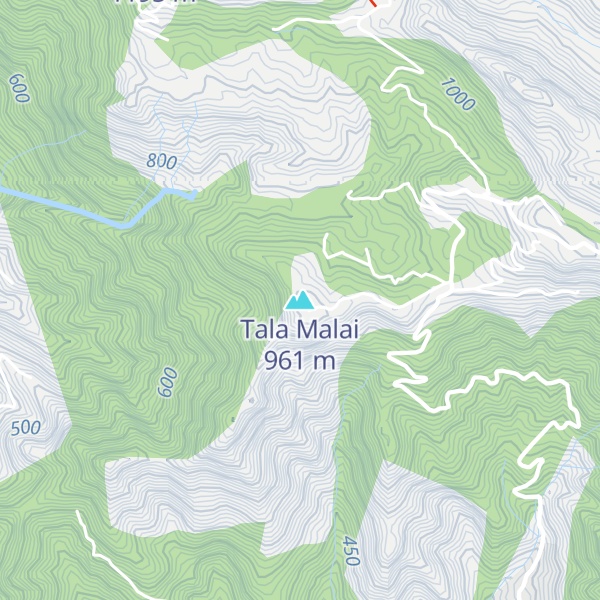 Map of Tala Malai