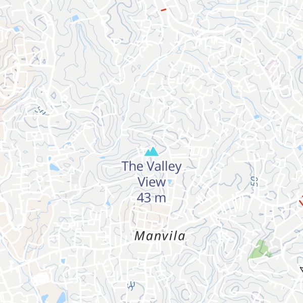 Map of The Valley View