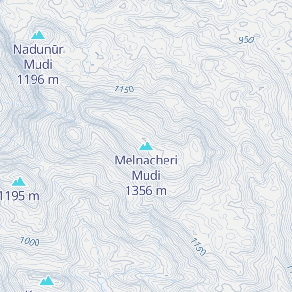 Map of Melnacheri Mudi