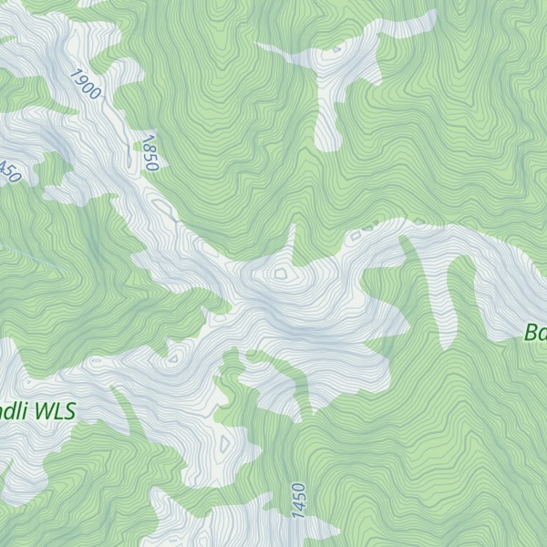 Map of Bandli Tibba