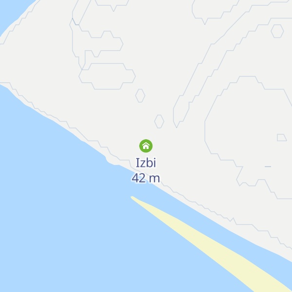 Map of Izbi