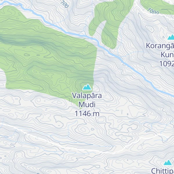 Map of Valapāra Mudi