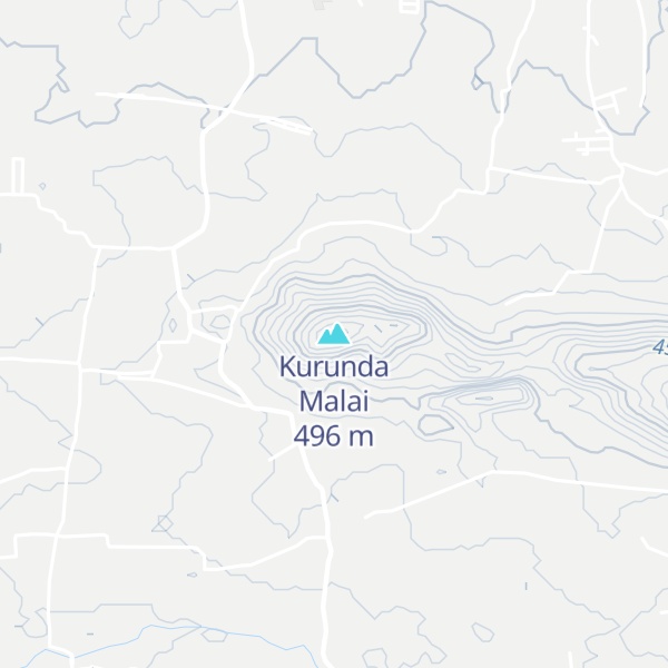 Map of Kurunda Malai