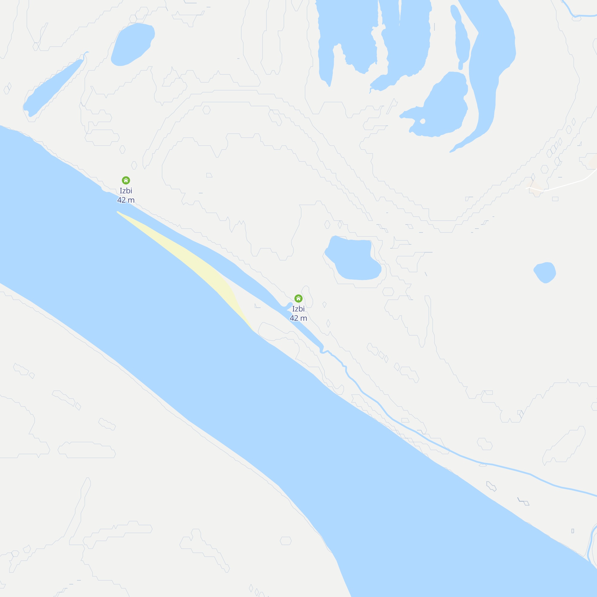 Izbi map
