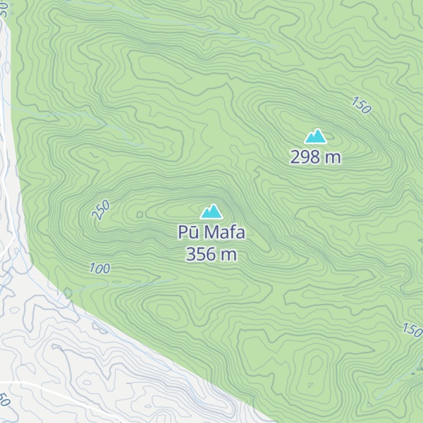 Map of Pū Mafa