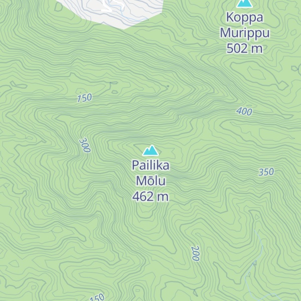 Map of Pailika Mōlu