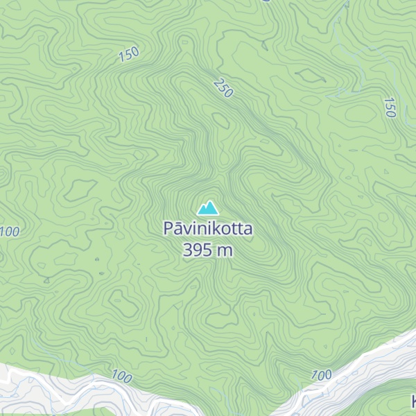 Map of Pāvinikotta