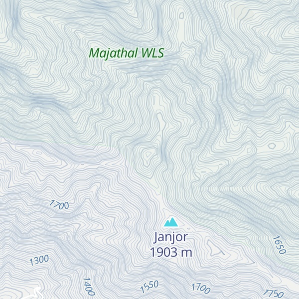 Map of Sorgharwāri