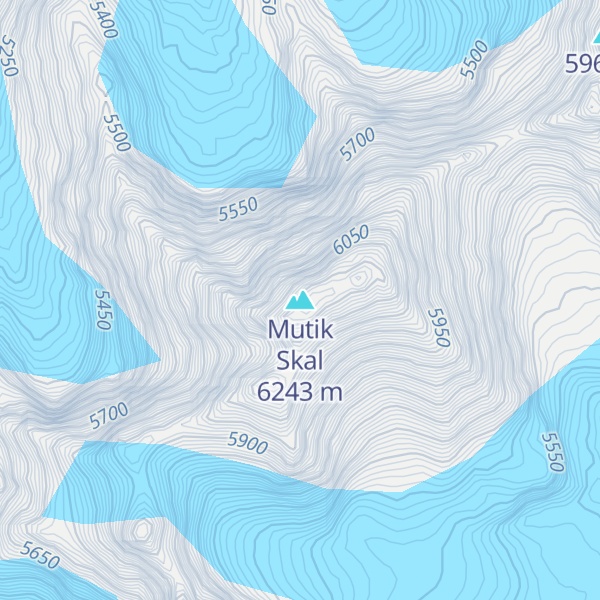 Map of Mutik Skal