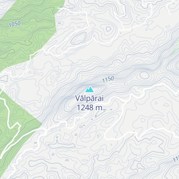 Map of Vālpārai
