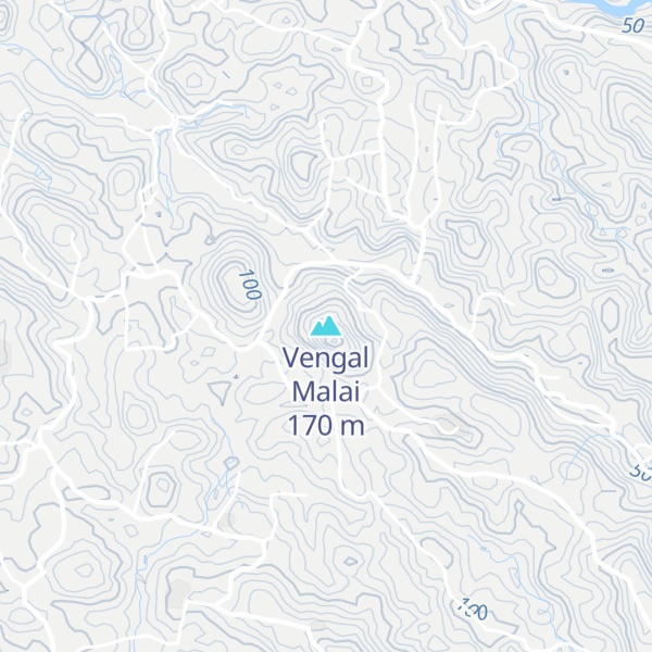 Map of Vengal Malai
