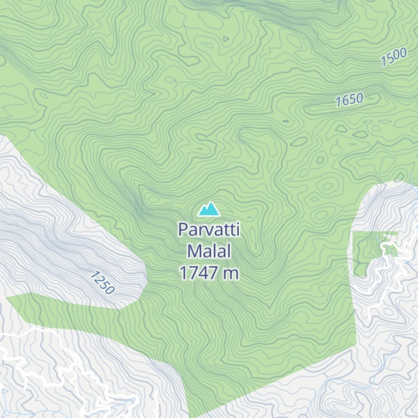 Map of Parvatti Malal